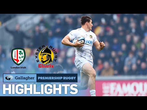 London Irish v Exeter - HIGHLIGHTS | Down To The Wire! | Gallagher Premiership 2022/23