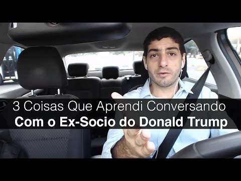 , title : '3 Coisas Que Aprendi Conversando Com o Ex Sócio do Donald Trump 28:365 | Gerson Ribeiro'