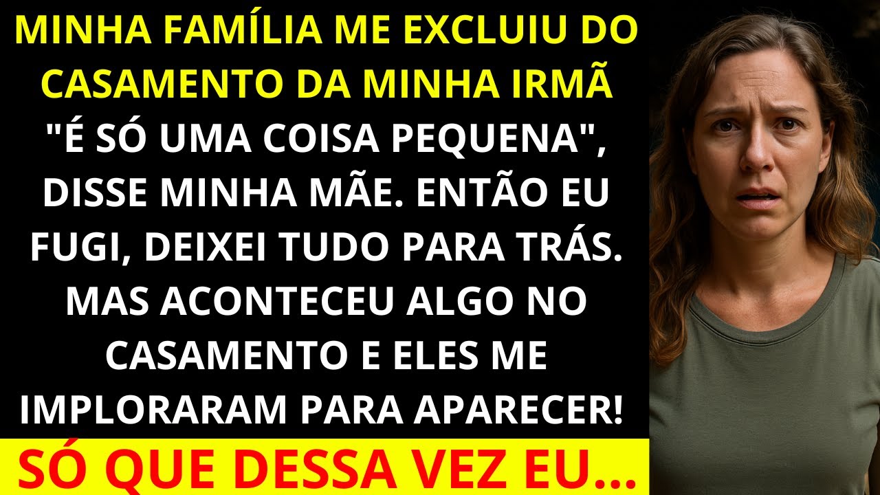 Minha família me excluiu do casamento da minha irmã, então viajei para a Chapada Diamantina e vi o..