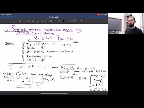 Kyler Siegel: Symplectic capacities, unperturbed curves, and convex toric domains (NCSGS, 12/6/2021)