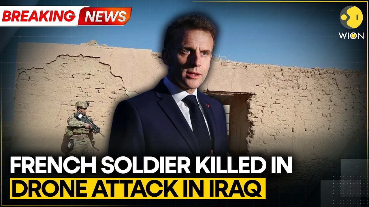 Breaking: Macron Confirms French Troop Killed in Iraq Drone Strike | WION