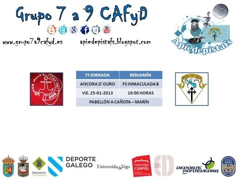7ª Jª Benjamín Ancora Douro A Vs FS Inmaculada B
