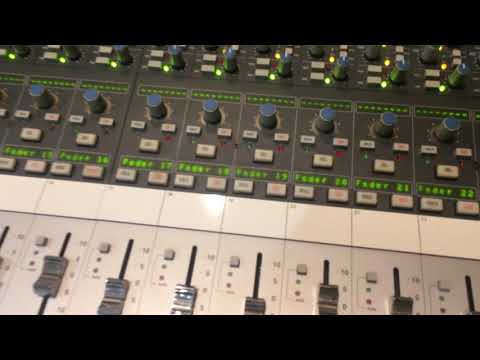 SSL AWS 900 Fader up & down