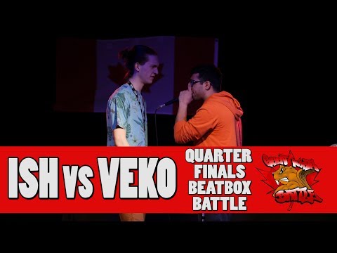 ISH (IND) vs VEKO (CAN) - GNB 2017 - SOLO BEATBOX QUARTER FINALS