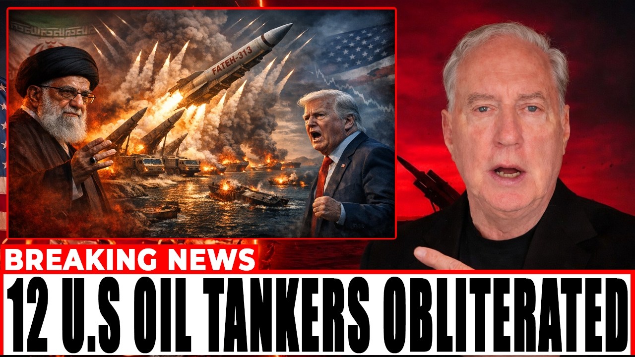 Iran STRIKES 600 Fateh-313, 12 U.S Oil Tankers OBLITERATED, Hormuz DEAD, U.S COLLAPSES