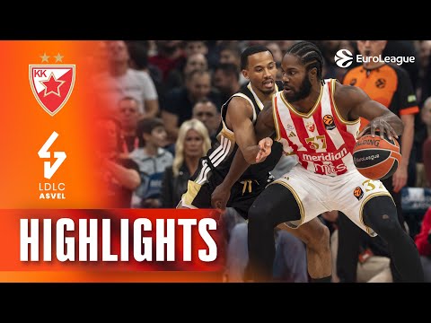 Fünf in einer Reihe | Crvena Zvezda - ASVEL | R7-BASKETBALL-HIGHLIGHTS 2025-26