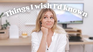 Things I Wish I'd Known Before Becoming a Content Creator