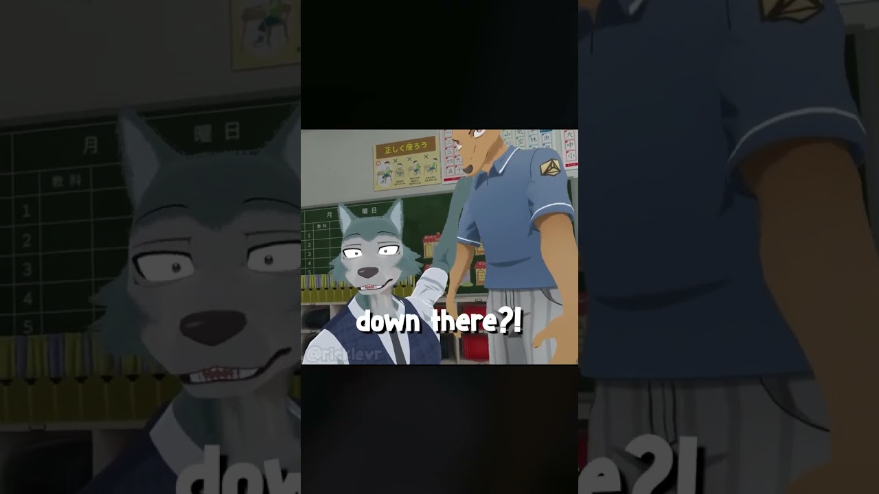 Legoshi smells something~ #beastars