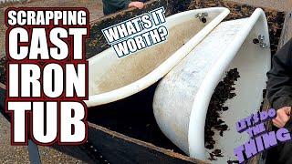 Scrap Value of Cast Iron Bath Tub - How Much is it Worth? Scrapping Metal Guide