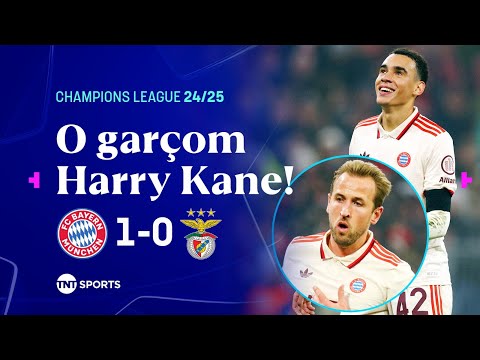 Gols e lances de Bayern x Benfica