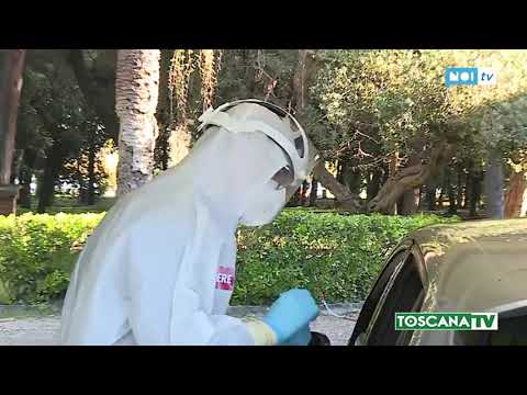 2020-11-19 VERSILIA - MEDICI MILITARI DELLA MARINA IN CAMPO PER TAMPONI