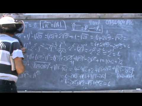 4. Bazele Matematicii: Lectia 55 - Ce sa facem in primele ore la matematica -  Clasele 8-12 4/7