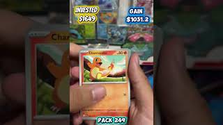 $2500 challenge of ripping pokemon cards day 200 #pokemon #pokemoncards #pokemontcg #tradingcards