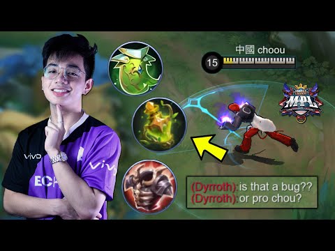 90% WIN RATE MPL ECHO YAWI BUILD CHOU !! (op chou wtfff)