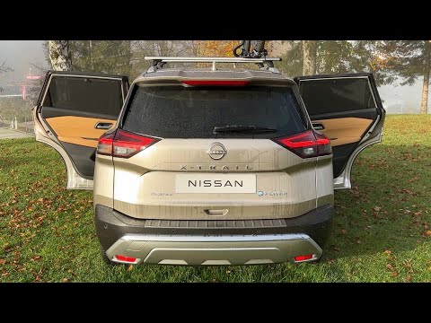 NISSAN X-TRAIL 2023 – PRAKTISCH, Kofferraum, Öffnungswinkel der Hecktür & DIGITALES COCKPIT