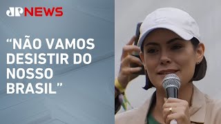 Michelle Bolsonaro critica atuação do STF: ‘Nossa nação vai ser livre dessa ditadura judicial’