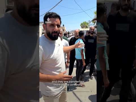 Father, mother, daughter killed in Israeli attack on Gaza home | AJ #shorts