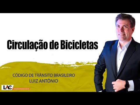 Circulação de Bicicletas || Artigos 58 e 59 - CTB - Aula 27/60
