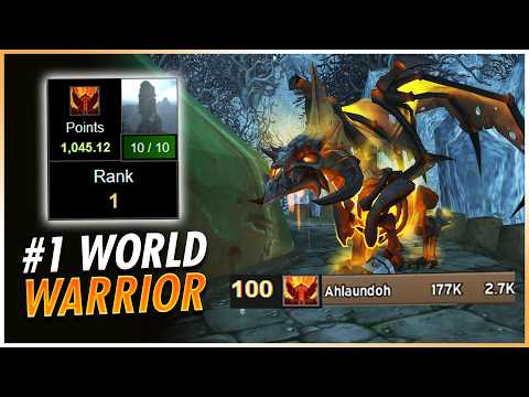 #1 World Fury Warrior Karazhan | Burning Crusade Classic Anniversary DPS Warrior