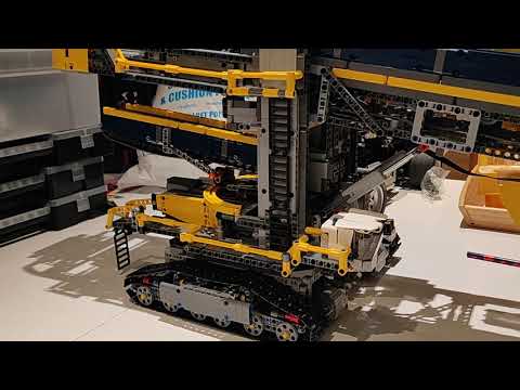 Lego Technic 42055 Bucket Wheel Excavator - Full Bluetooth RC Conversion - 8 Channels!