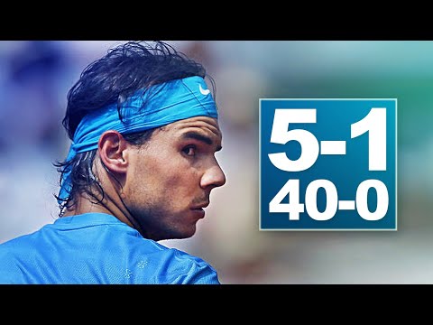 The Day NADAL Won a Set After Being 5-1 40-0 Down