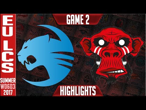 Roccat vs Mysterious Monkeys Highlights Game 2 - EU LCS Week 6 Day 3 Summer 2017  - ROC vs MM G2