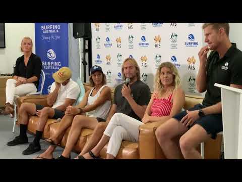 Owen Wright talks on pre- Olympics camp at HPC