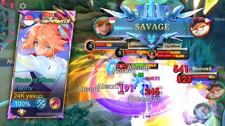 Download lagu FANNY EARLY GAME SAVAGE! RANK GAMEPLAY | MLBB mp3