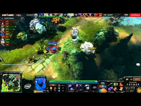 Secret vs Alliance Game 2   StarLadder 12 LAN Finals