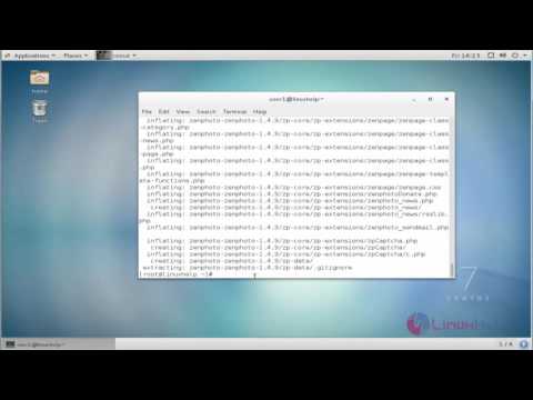 How to install Zenphoto Gallery CMS in CentOS | LinuxHelp Tutorials