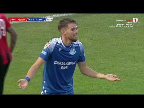 REZUMAT Liga 2: Csikszereda Miercurea Ciuc - Metalul Buzău 4-2