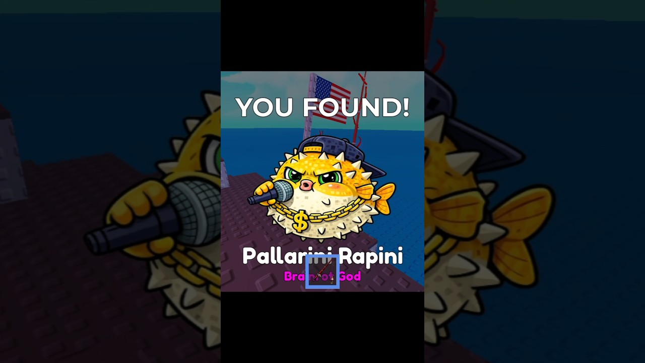 How To Find Pallarini Rapini in Find The Brainrot || #audio