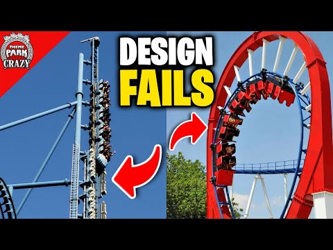 Top 10 Roller Coaster Design FAILS