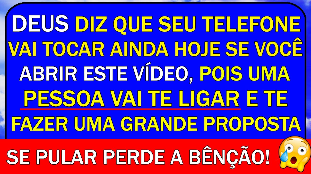 😮 VOCÊ RECEBERÁ ALGO QUE QUER MUITO SE OUVIR ISSO ATÉ O FINAL!