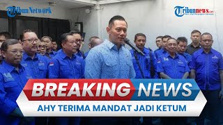 BREAKING NEWS: AHY Terima Mandat untuk Jadi Ketum Demokrat Lagi, Dikukuhkan Kongres Besok