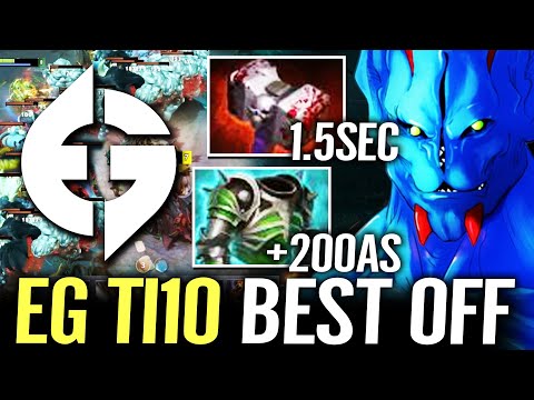 🔥 TI10 EG ICEICEICE Most Aggresive Offlane — Night Stalker MAX AS Bashing Dota 2 Pro