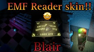 I finally got the new EMF reader skin!! #roblox