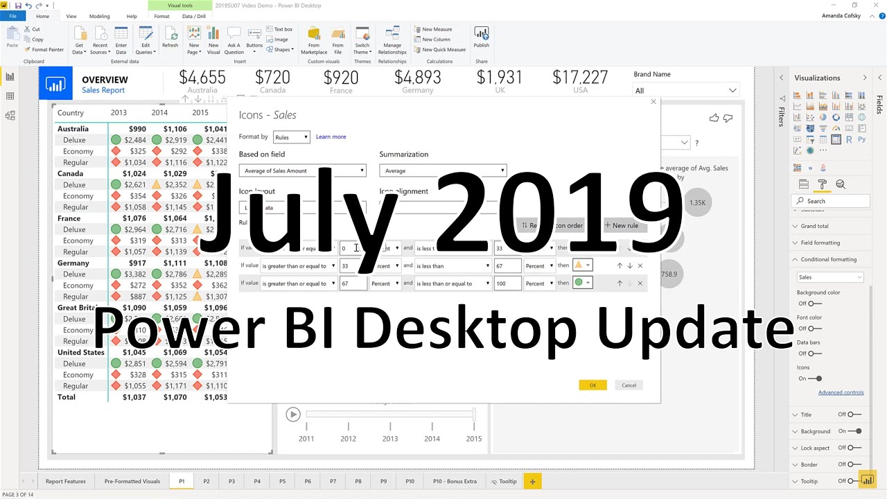 Power BI Desktop Update - July 2019