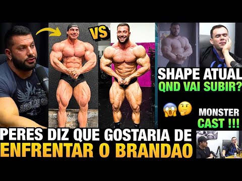 PERES QUER ENCARAR O RAFAEL BRANDÃO E ASSUSTA SUPERMAN COM O FISICO ATUAL EM OFF