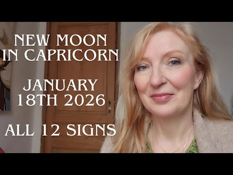 New Moon in Capricorn January 18th 2026 ALL 12 SIGNS