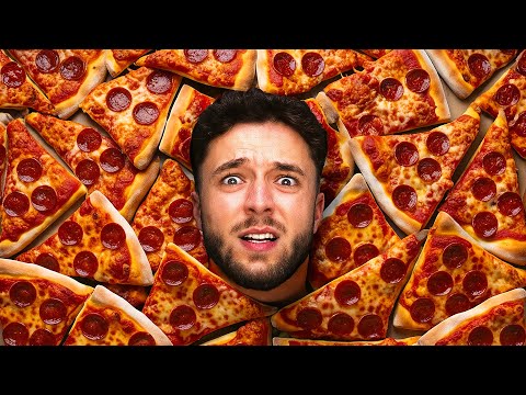 Ich habe 1 Woche NUR Pizza gegessen