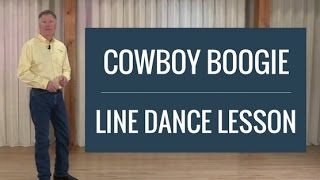 Cowboy Boogie - Line Dance Lesson