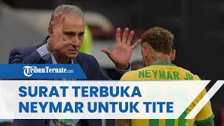 Tite Resmi Mundur Pasca Tersingkir dari Piala Dunia, Neymar Buat Surat Terbuka untuk sang Pelatih