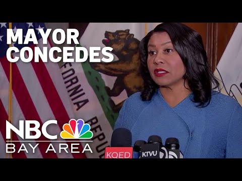 Mayor Breed concedes race to Daniel Lurie