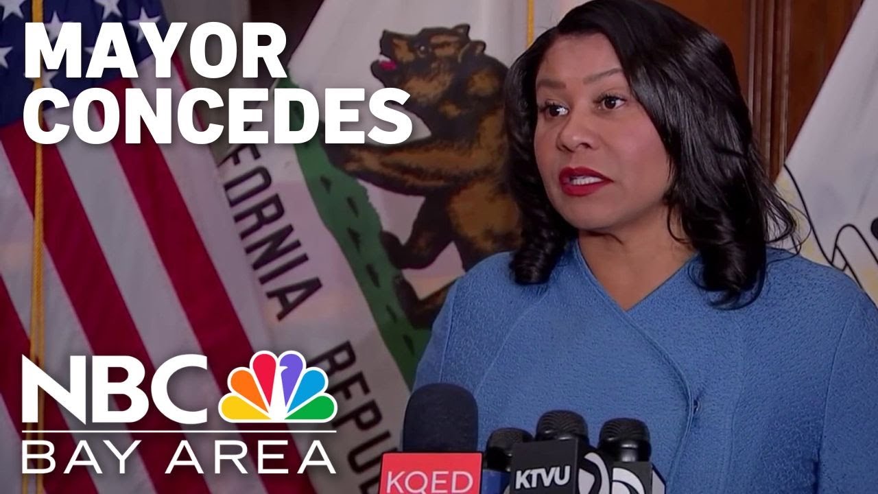 Mayor Breed concedes race to Daniel Lurie