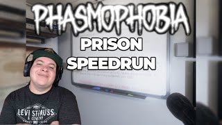 Phasmophobia: Fastest Ever Prison Speedrun! (Professional)