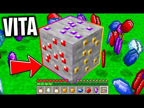 NON ROMPERE QUESTO BLOCCO di RUBINO della Vita in Città  - Minecraft