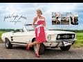 Pin up Pia & '67 Mustang - Making of zum ...