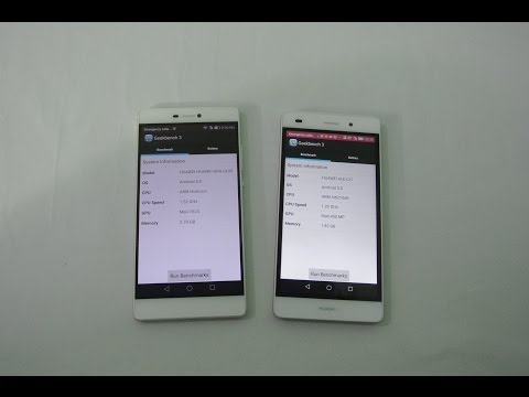 Huawei P8 vs Huawei P8 Lite - Geekbench 3 Benchmark Test HD