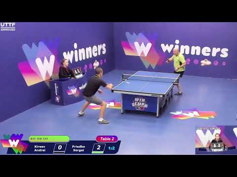 WINners CUP table 2  10.11 Kireev Andrei - Priadko Sergei 14:45